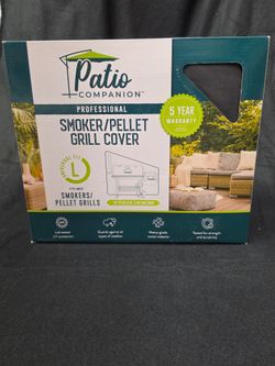 Patio Companion Professional Smoker/Pellet Grill Cover Large Universal Fit New