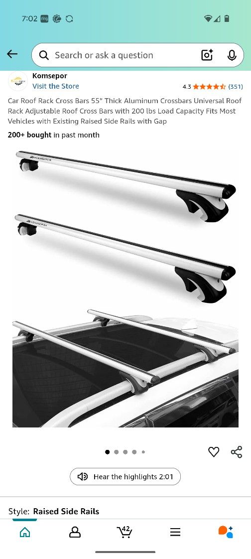 Universal CROSS BARS