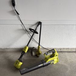Ryobi String Trimmer and Blower