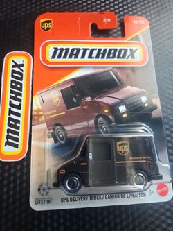 Matchbox ups delivery truck