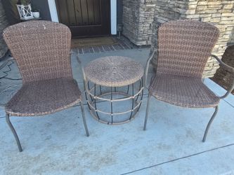 Table and chairs