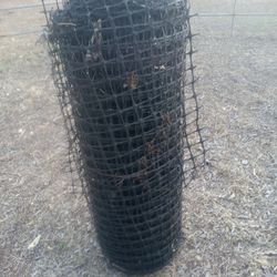 Fencing Black Plastic Mesh Looking Fencing