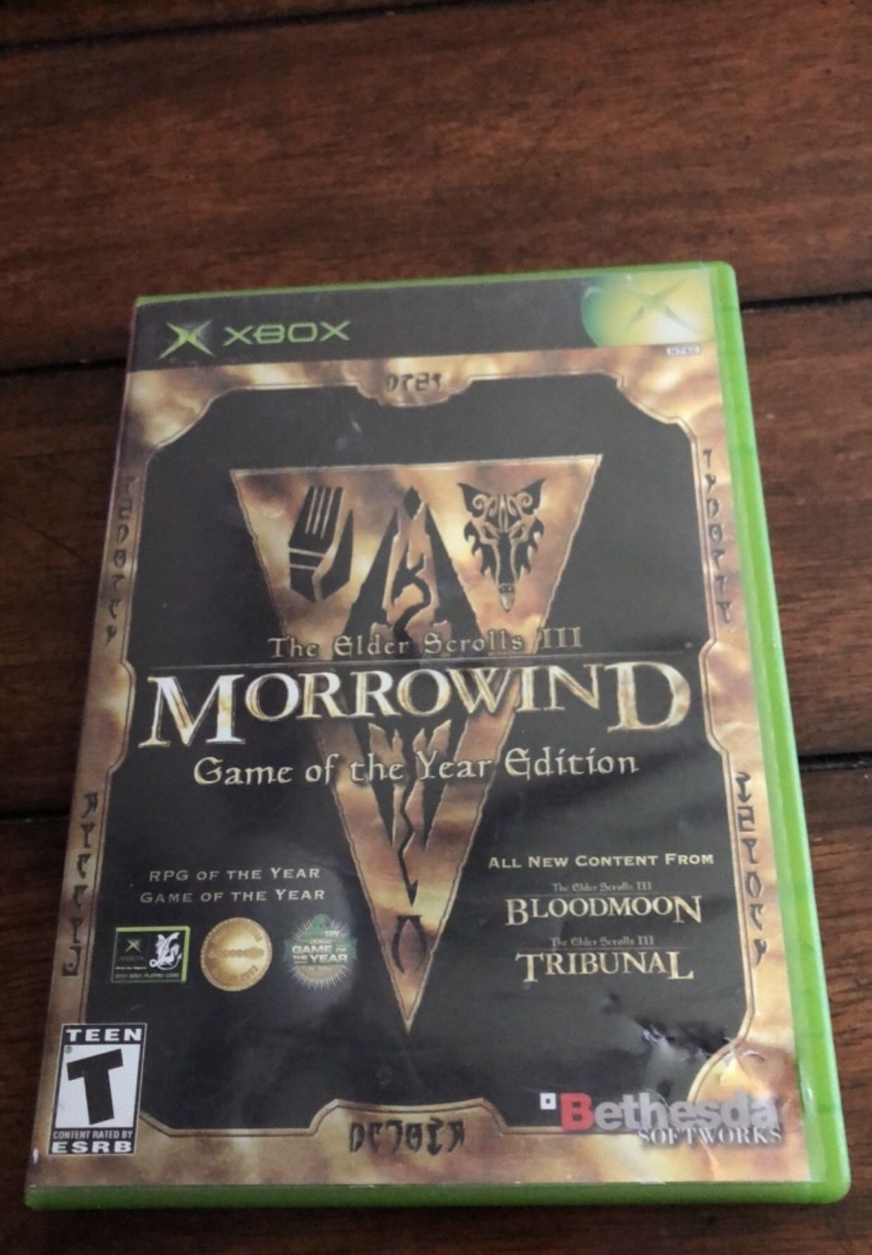 Xbox Morrowind GOTY Edition