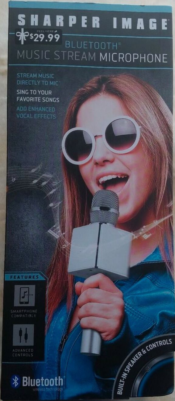 Sharper Image Bluetooth Microphone