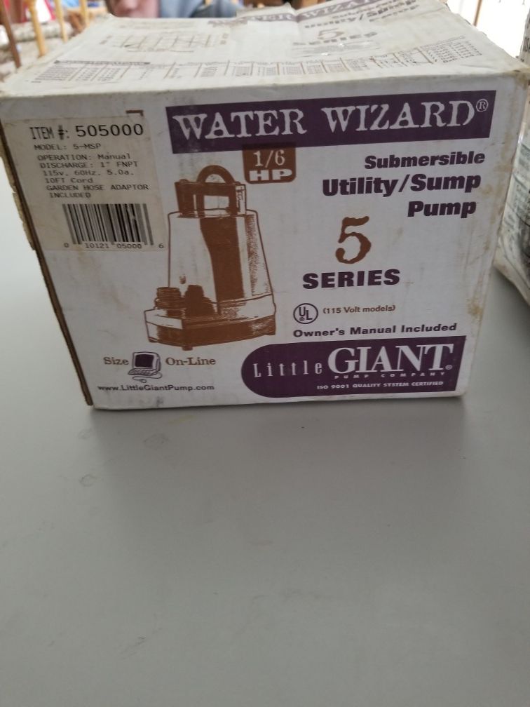 Sump pump