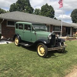 31 Ford Sedan $17,000. 