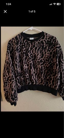 Nike Leopard Print Crewneck Sweatshirt XL