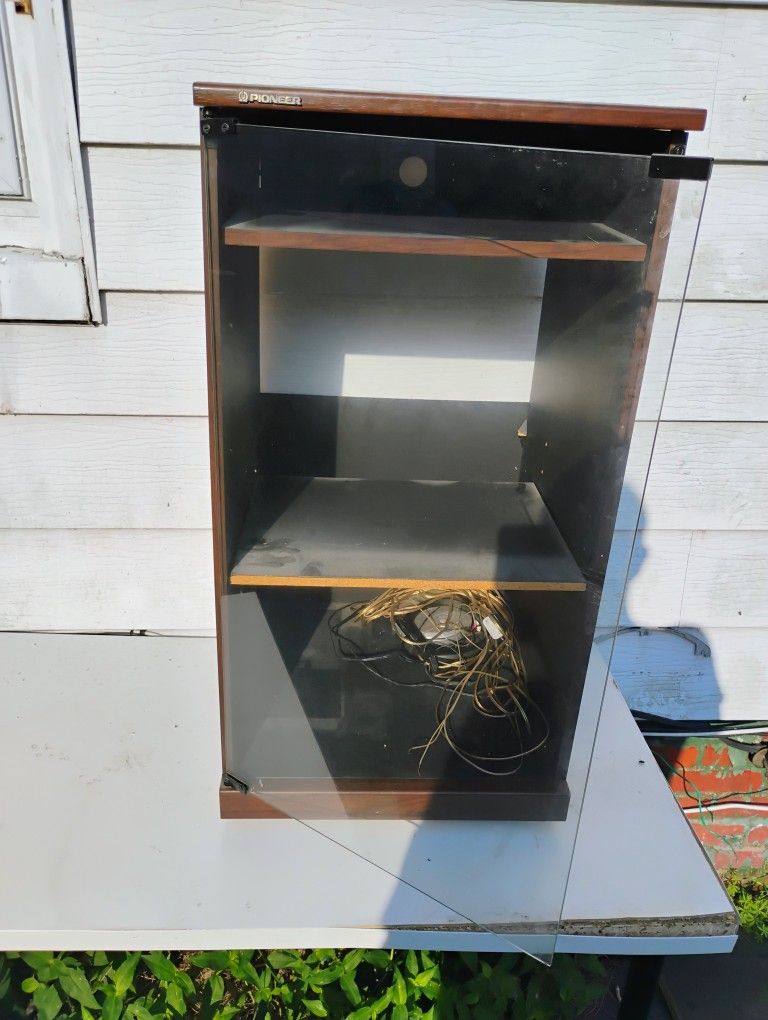 Vintage Pioneer Home Stereo Cabinet