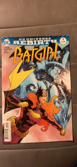 DC Universe Rebirth Batgirl # 9 Cover 2 (2017, DC) 1st Print