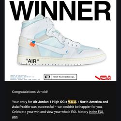 12.5 - Jordan 1 Retro X Abloh Alaska