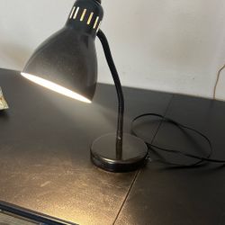 Black Metal Desk Lamp
