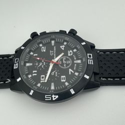 The New Mens Quartz Watches Luxury Style Stainless Steel Racing Watch