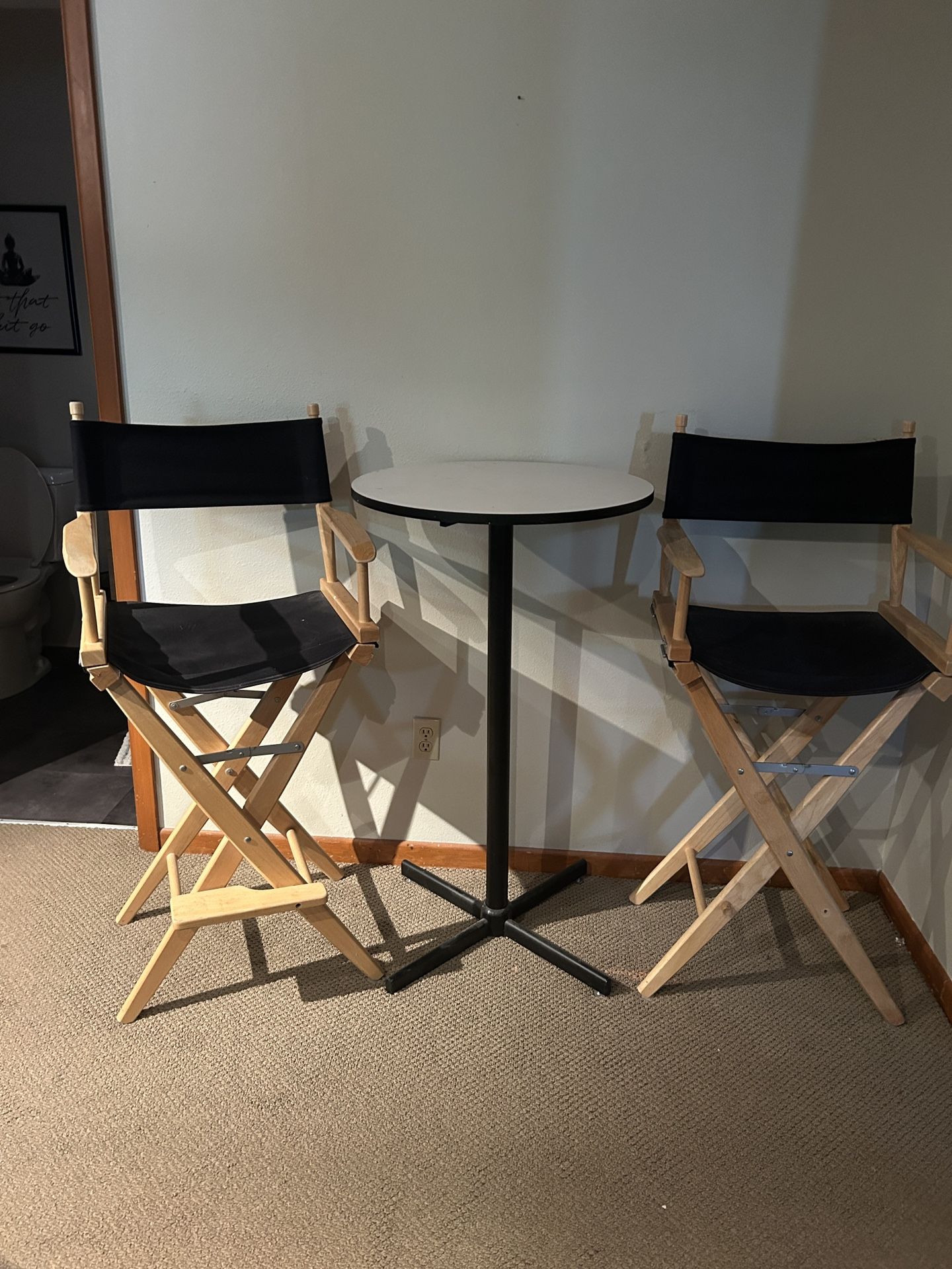 Table and chairs
