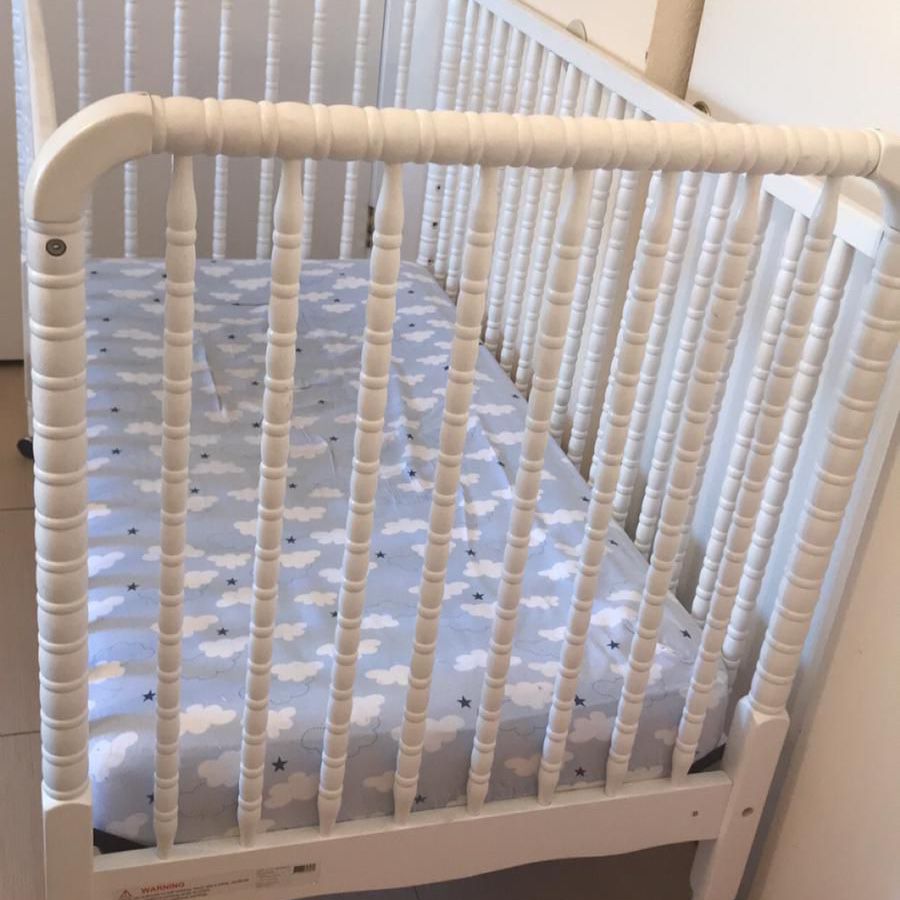 Baby White Bed