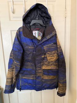 Burton Snowboarding DryRide Ski Men’s Size Medium Hooded asJacket.