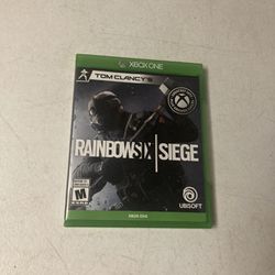 Xbox One Tom Clancy’s Rainbow Six Siege Game 