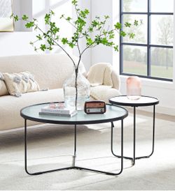 Glass Top Coffee Table