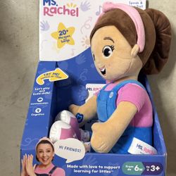 New Ms Rachel Doll Speak And Sing 16” 