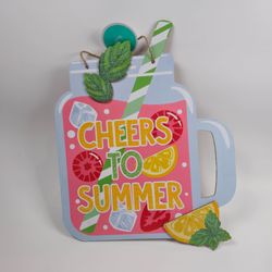 Cheers to Summer Decoration 11x9