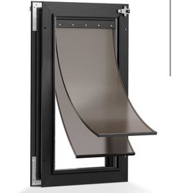 Large Dog Door for Door, Aluminum Alloy Doggy Door