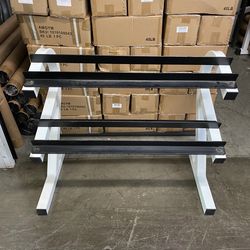 2 Tier Solid Steel Dumbbell Weight Rack…. Home Gym Fitness…. $50 Price is Firm!!!