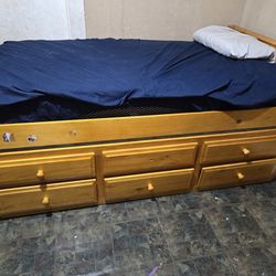 Twin Trundle Bed Set