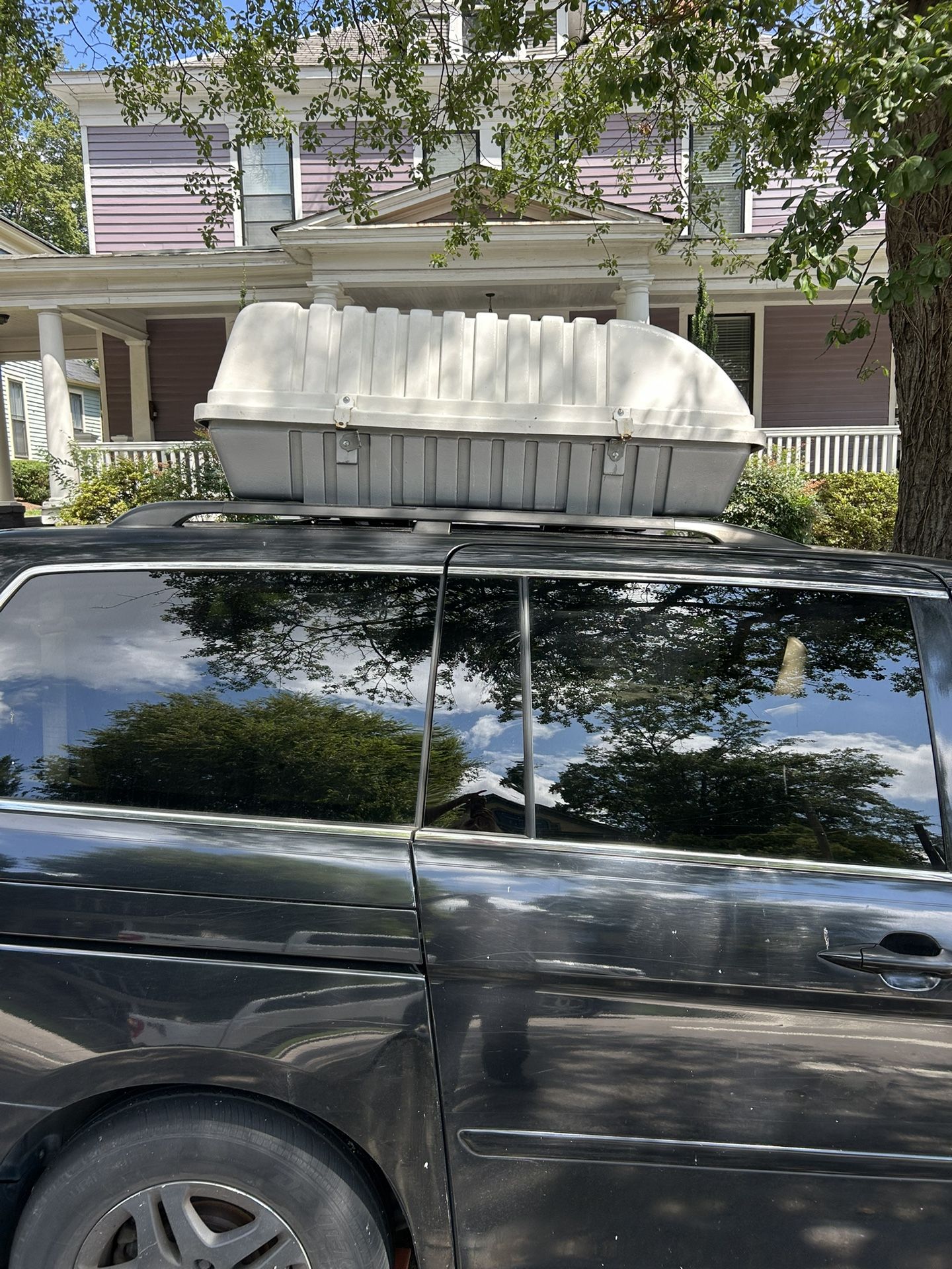 For Sale: Vintage Sears X-Cargo Clamshell Car Top Carrier