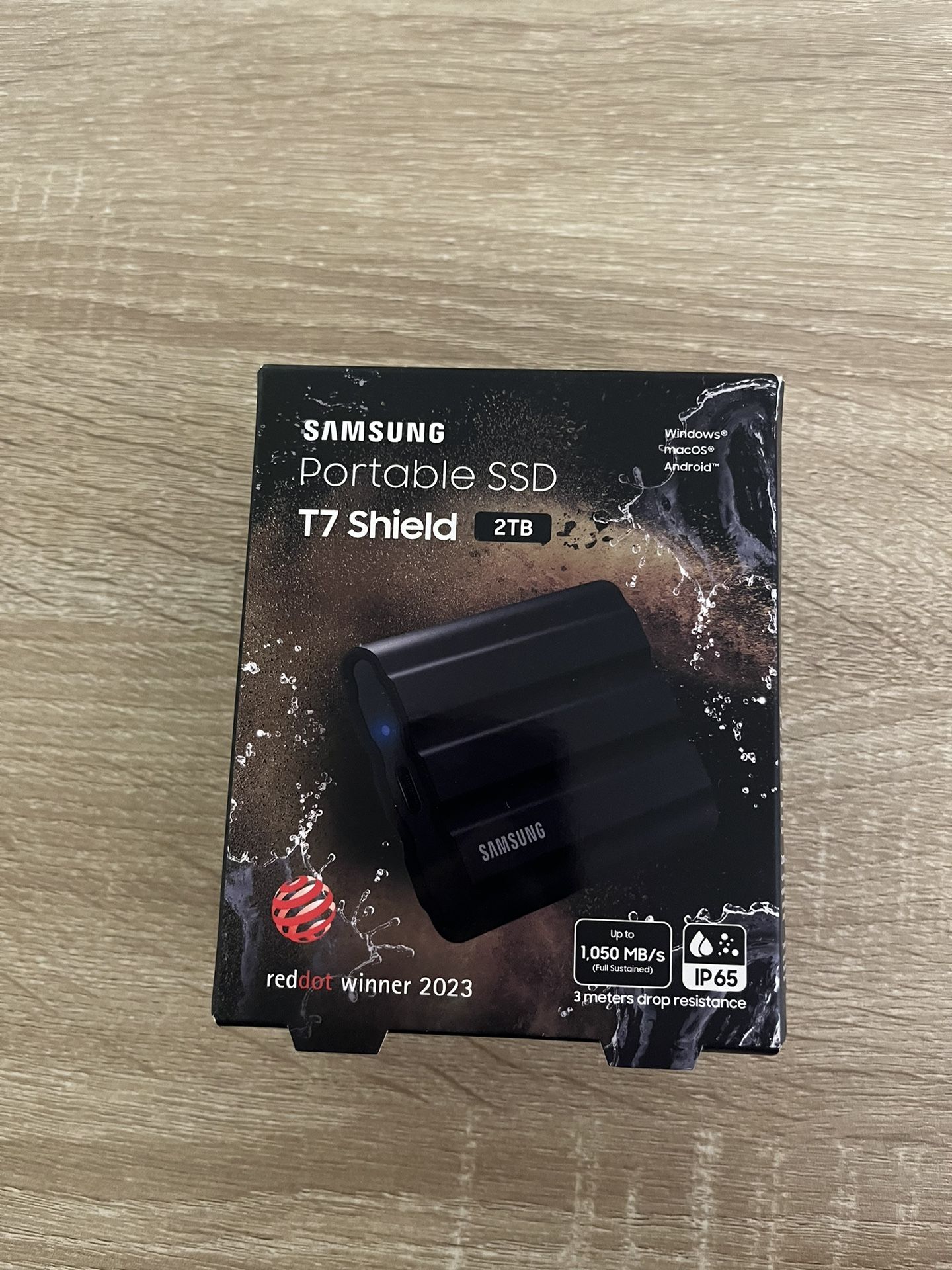 SAMSUNG T7 Shield 2TB, Portable SSD