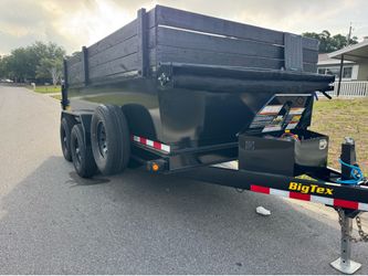 Big Tex Dump Trailer 2025 7’x14’ 14LX Tandem