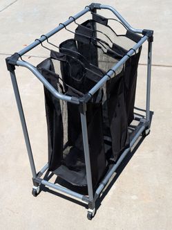 Laundry organizer cart