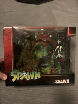 Mcfarlane Spawn's Universe Deluxe Spawn and Throne Action Figure Set