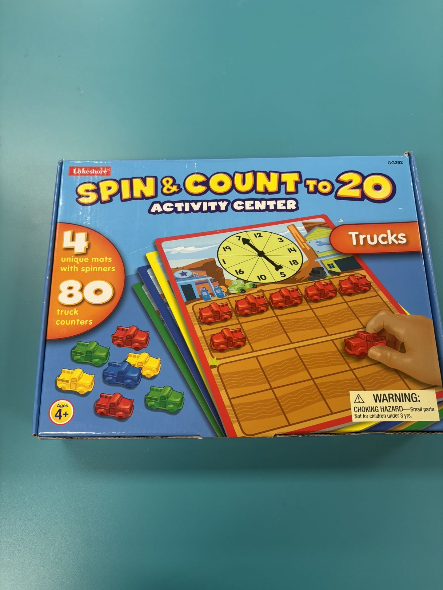 Spinning And Counting Educational Game – Excellent Condition