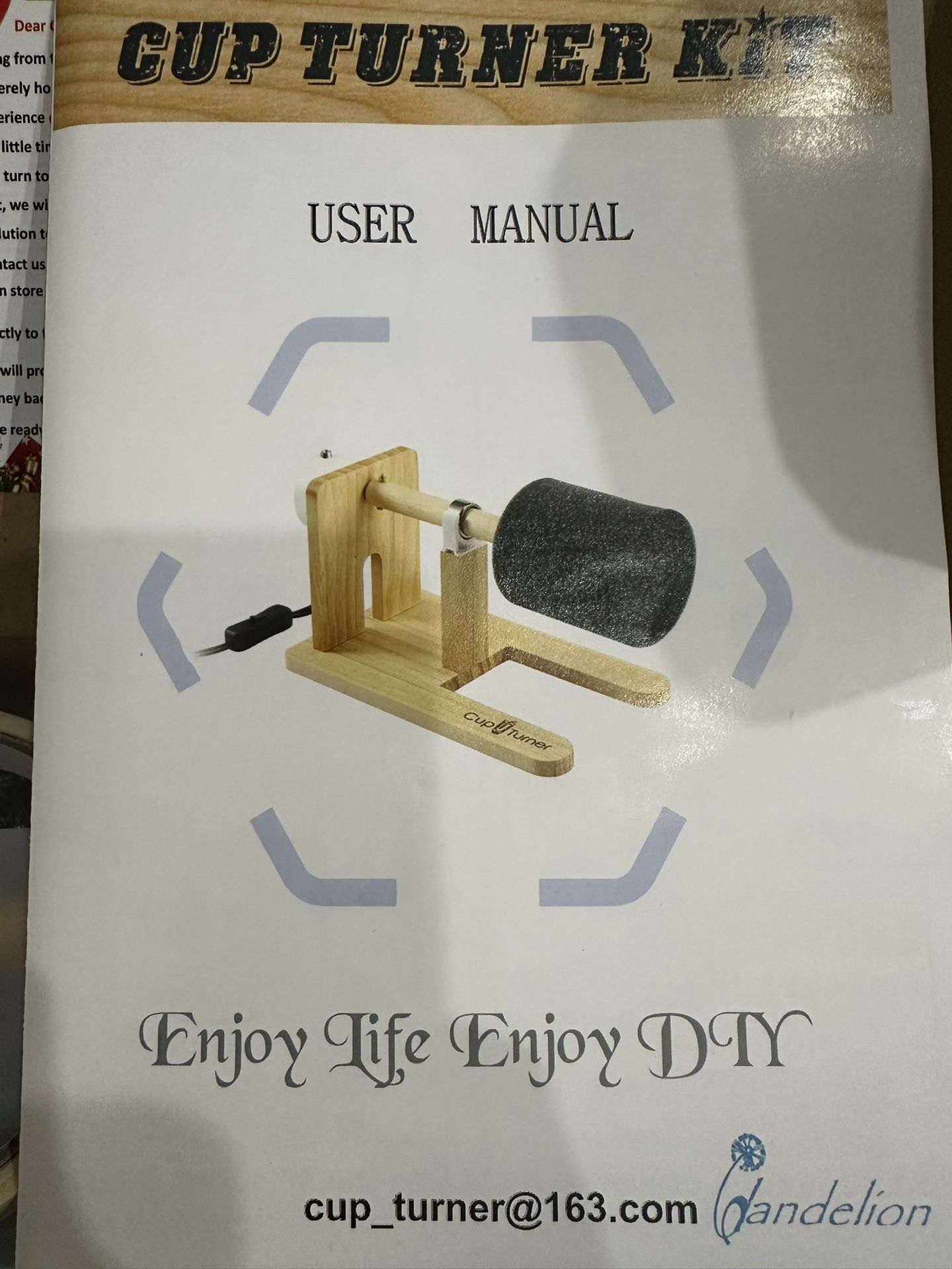 Brand New Cup Turner Kit 