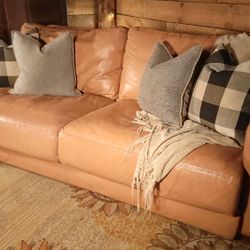 Natuzzi Real genuine leather sofa