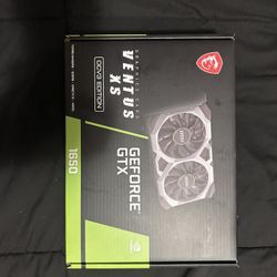MSI Geforce GTX 1650 Ventus XS OCV3 4G