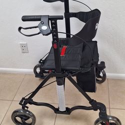 Rolloy Ultra Compact Master Rollator Walker, a lightweight and portable walking assistant
