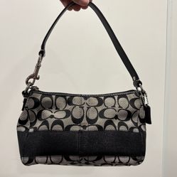 Coach Monogram Shoulder Bag