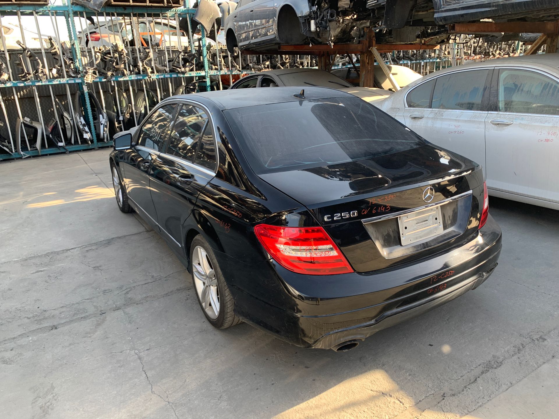 2012 Mercedes C250 Parting out. Parts. CV6143