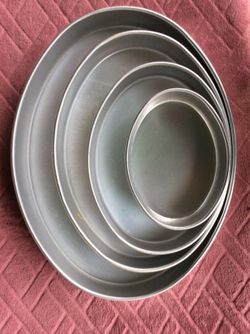 Oval pan set
