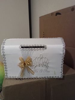 Mis Quince Años Quinceañera Gift/Money Box