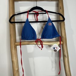 Cubs Bikini Top M