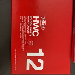 Holbein HWC watercolor 12