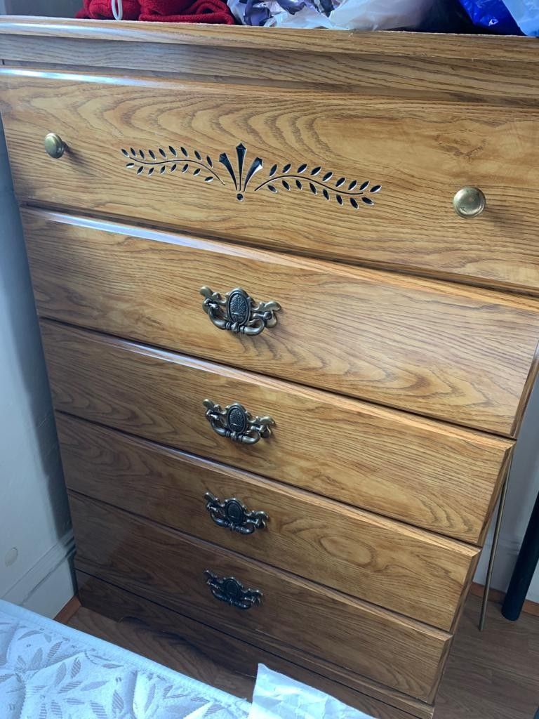 2 Wood Dressers $80