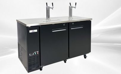 🍺 NSF 60" COMMERCIAL KEGERATOR 4-TAP BEER DISPENSER – UUD24-60 ❄️