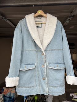 Jeans Coat Size Medium 