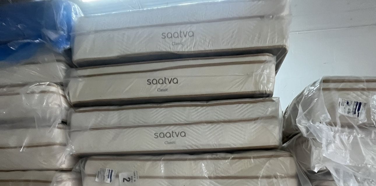 Luxury Saatva & Tempur-Pedic Mattresses – 50-80% Off! • Brand New, Minor Blemishes (Nothing That Affects Comfort) • King, Queen, Full, T
