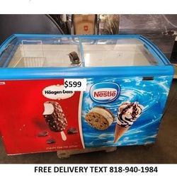 ICE CREAM FREEZER HAAGEN-DAZS MINI MART MARKET RETAIL  FREE DELIVERY