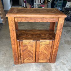 Oak Cabinet