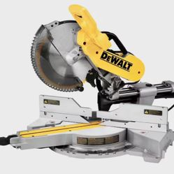 DeWalt DWS779 12” Sliding Compound Miter Saw + Diablo 96T Blade (Like New)