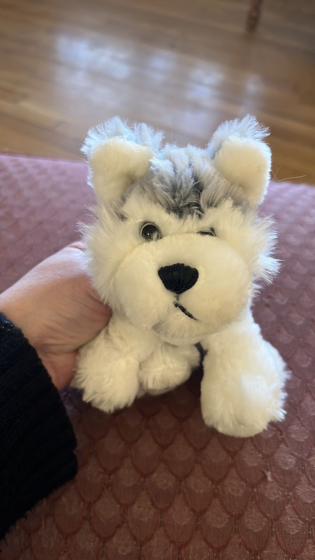 Webkinz Lil’ Kinz Gray and White Husky